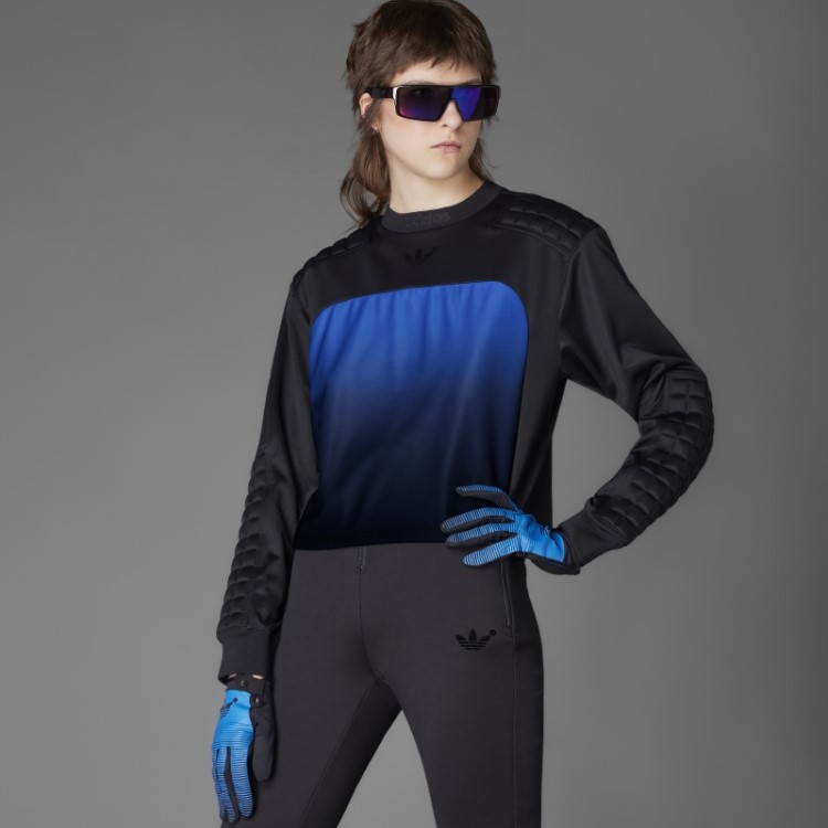Blusa De Goleiro Adidas Versão Azul Preta