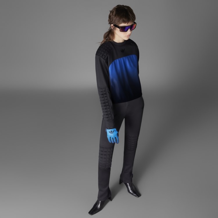 Blusa De Goleiro Adidas Versão Azul Preta