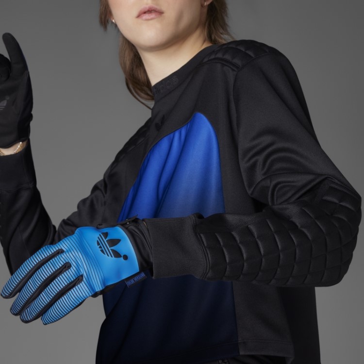 Blusa De Goleiro Adidas Versão Azul Preta