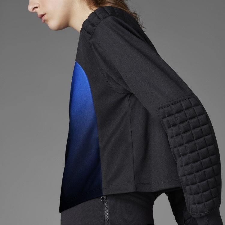 Blusa De Goleiro Adidas Versão Azul Preta