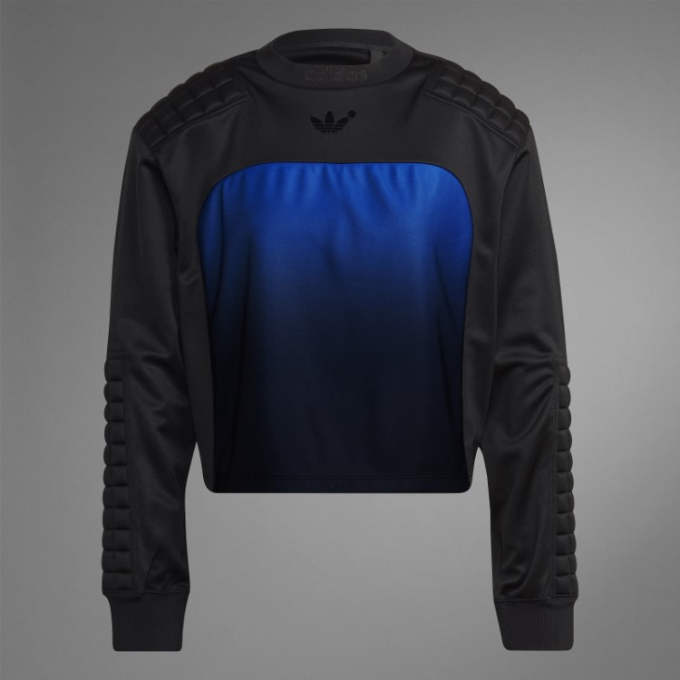 Blusa De Goleiro Adidas Versão Azul Preta