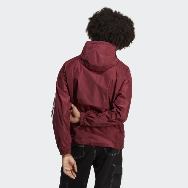 Jaqueta Corta Vento Adicolor Classics Vermelha Adidas