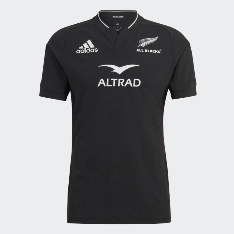 Adidas Black All Blacks Rugby Performance Home Jersey