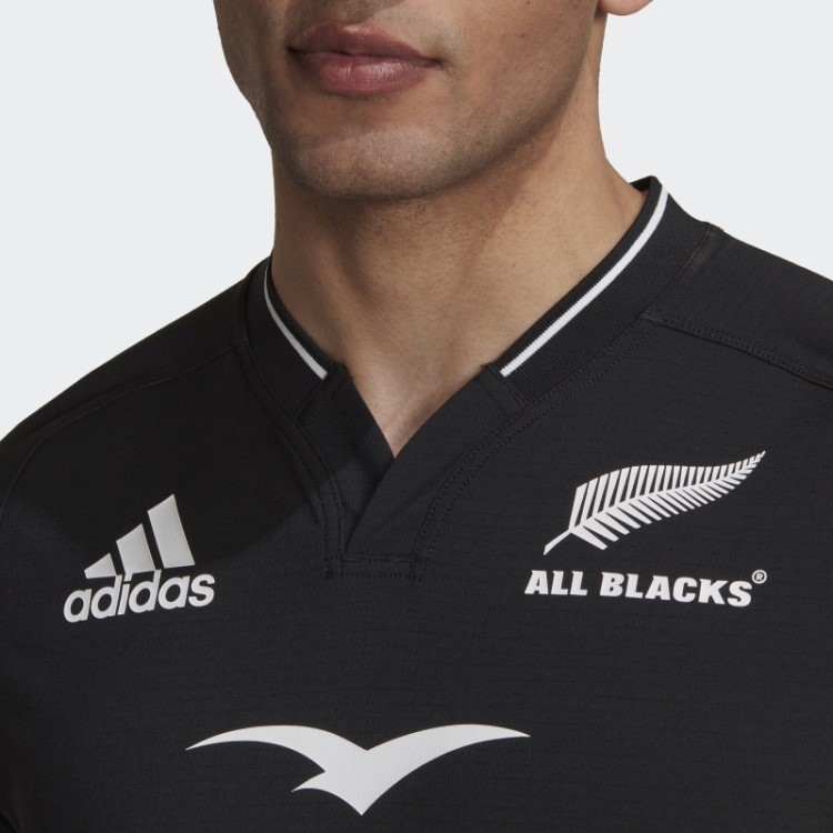 Adidas Black All Blacks Rugby Performance Home Jersey
