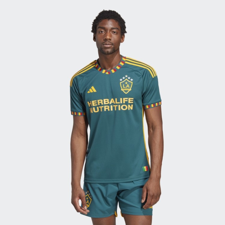 Camisa Verde Misteriosa Adidas La Galaxy 23/24 Away Authentic