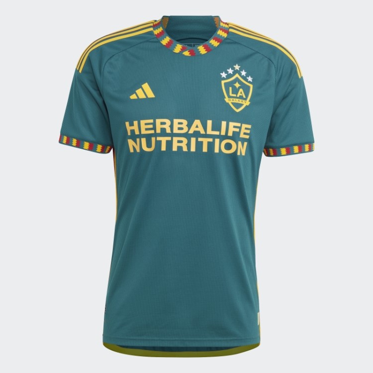 Camisa Verde Misteriosa Adidas La Galaxy 23/24 Away Authentic