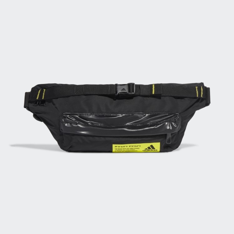 Bolsa De Cintura Casual Esportiva Preta Adidas