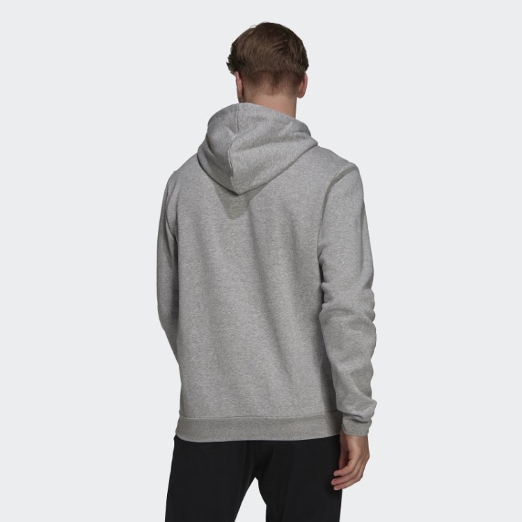 Moletom De Lã Adidas Cinza Médio Essencial