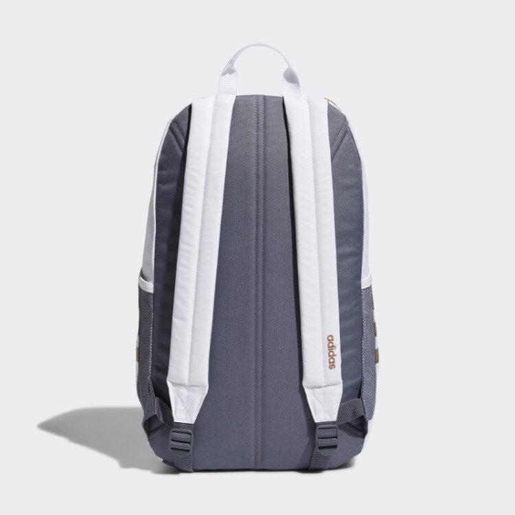 Mochila Adidas Classic 3 Listras Moda Branca