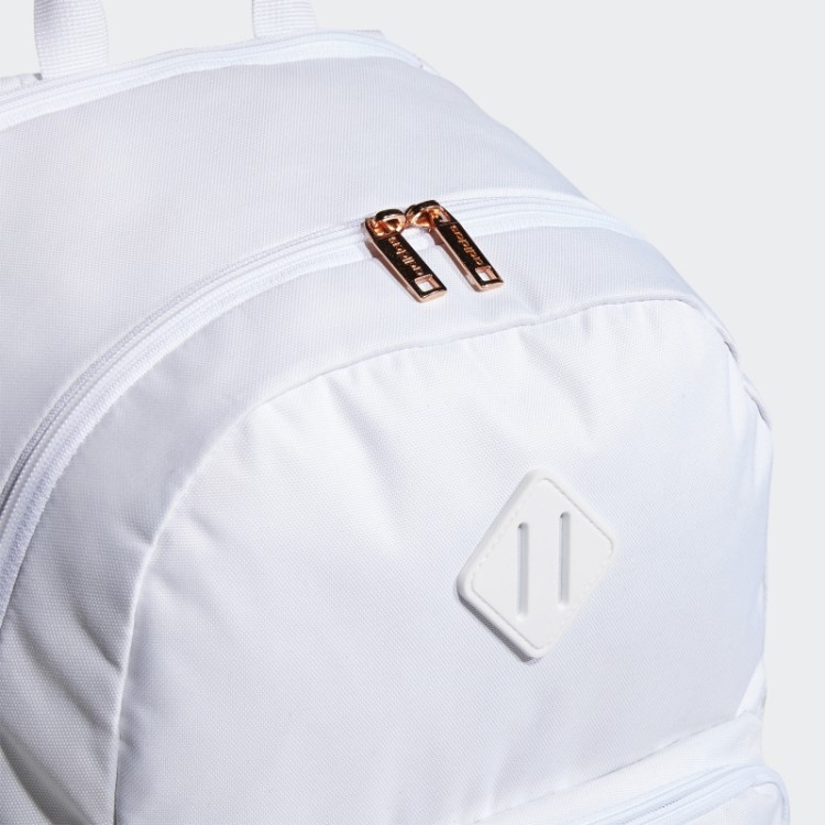 Mochila Adidas Classic 3 Listras Moda Branca