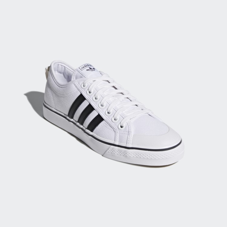 Elegantes Sapatos Adidas Nizza Preto