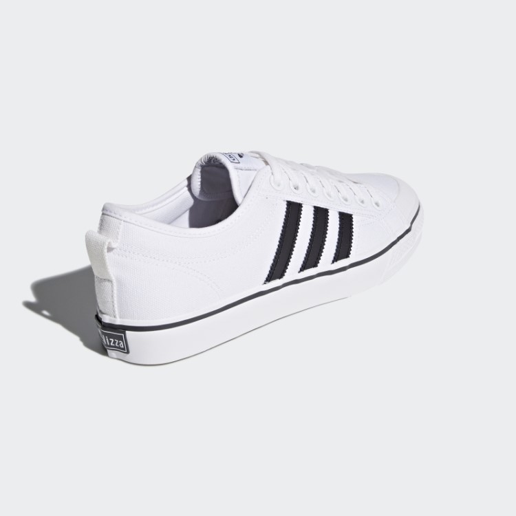 Elegantes Sapatos Adidas Nizza Preto