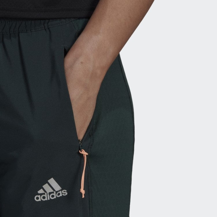 Calça De Corrida De Lã Verde Adidas X-city
