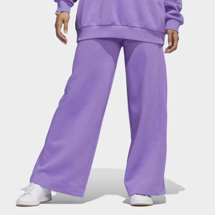 Todas As Calças Largas De Lã Szn Adidas Violeta