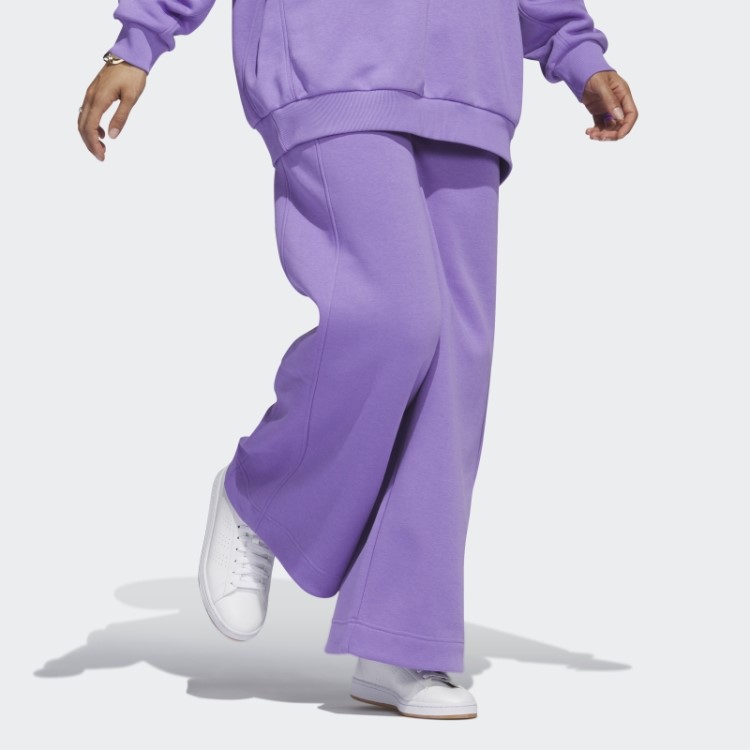 Todas As Calças Largas De Lã Szn Adidas Violeta