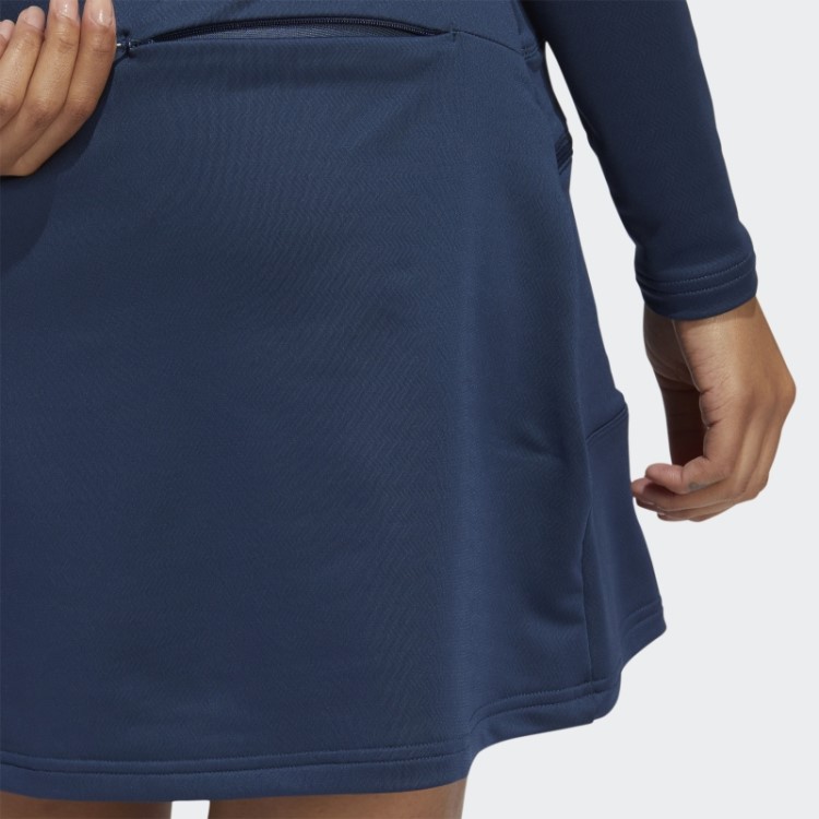 Vestido De Malha Adidas Warp Azul Marinho
