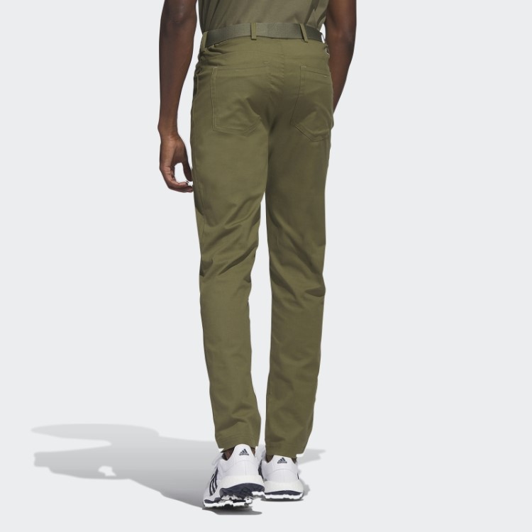 Go-to Calças De Golfe De 5 Bolsos Adidas Verde-oliva