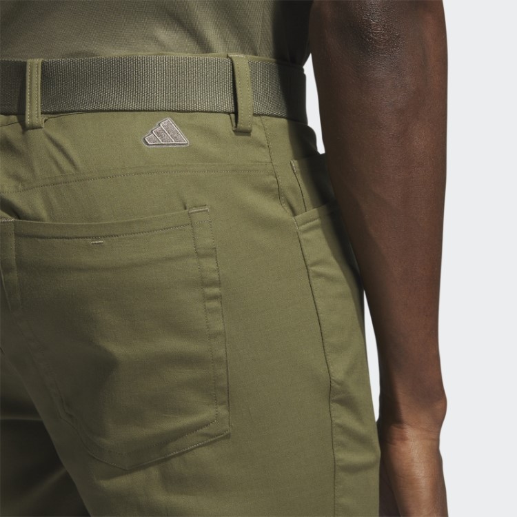 Go-to Calças De Golfe De 5 Bolsos Adidas Verde-oliva
