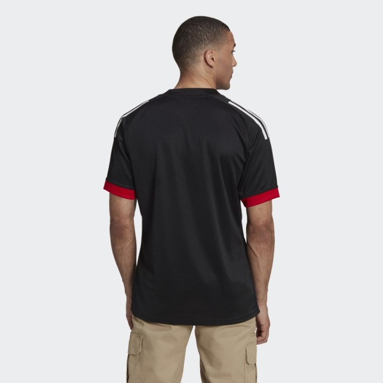 Adidas Black Maori All Blacks Rugby Replica Home Jersey