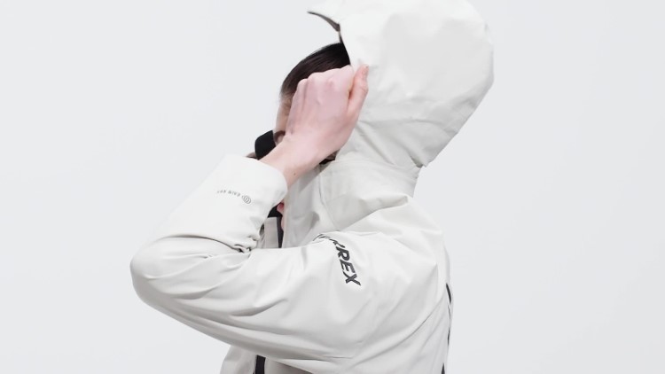 Jaqueta Adidas Aluminium Terrex Ct Myshelter Rain.rdy