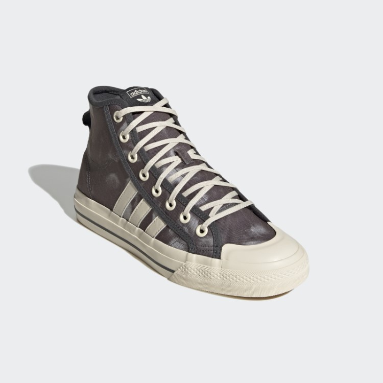 Tênis Nizza Hi Rf Adidas Cinza