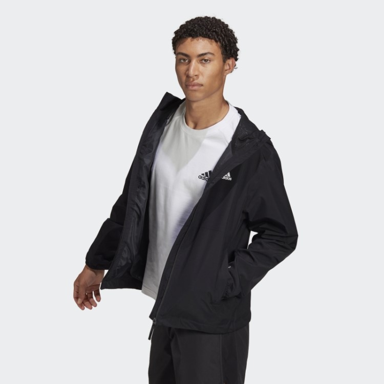 Jaqueta Preta Adidas Essentials Rain.rdy