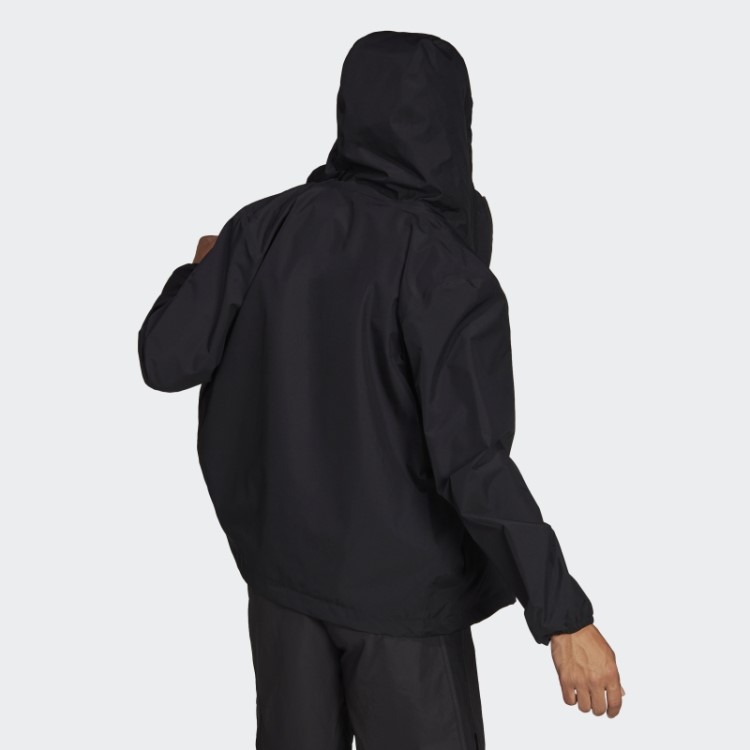 Jaqueta Preta Adidas Essentials Rain.rdy
