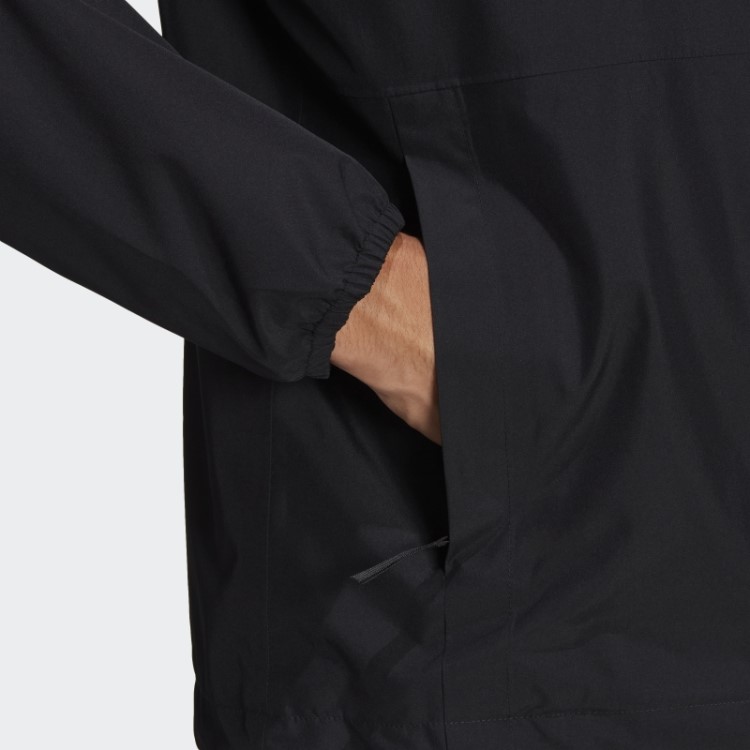 Jaqueta Preta Adidas Essentials Rain.rdy