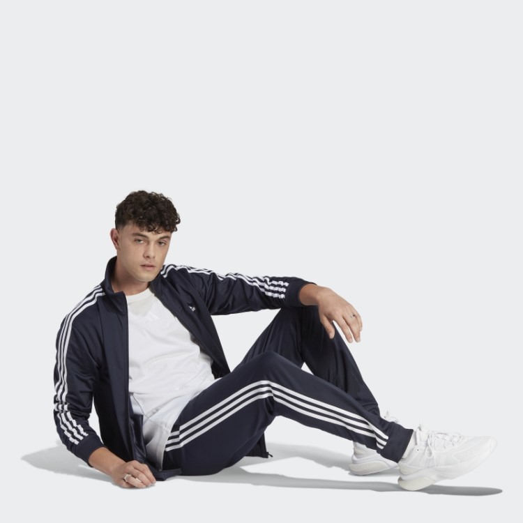 Fato De Treino De Tricot Com As 3 Riscas Básicas Adidas Ink