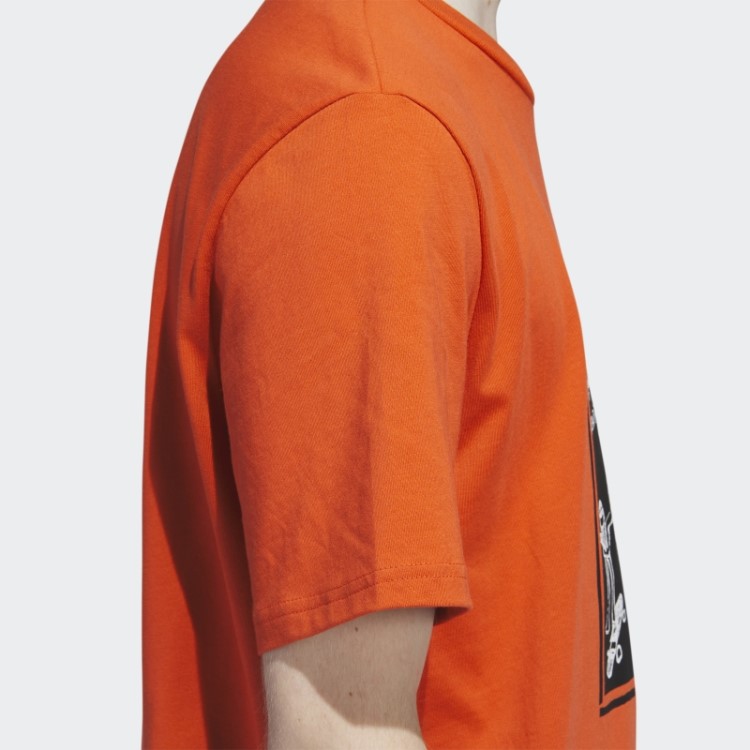 Camiseta Vermelha Com Estampa Shmoofoil Adidas