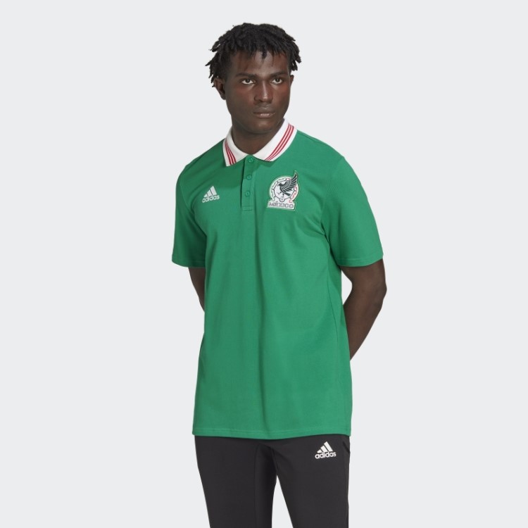 Camisa Polo Dna Verde México Adidas