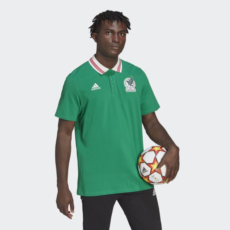 Camisa Polo Dna Verde México Adidas