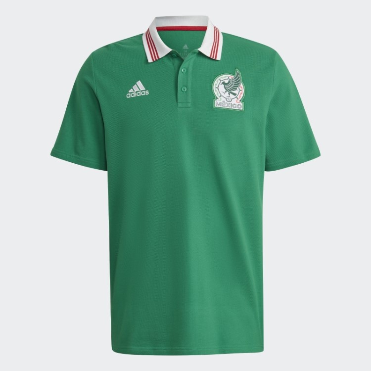 Camisa Polo Dna Verde México Adidas