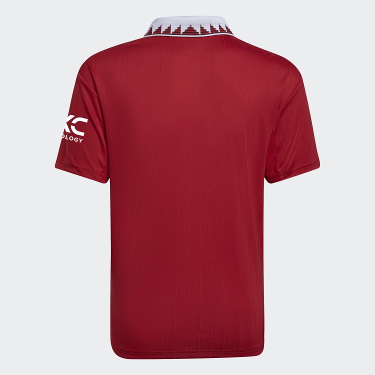 Elegante Vermelho Real Adidas Manchester United 22/23 Home Jersey