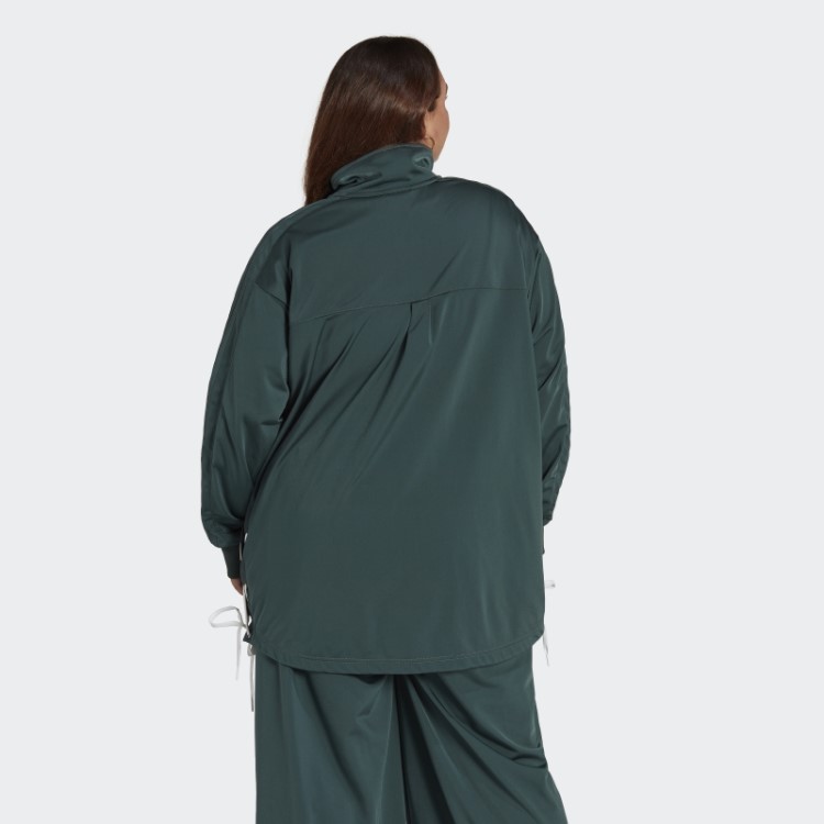 Jaqueta De Corrida Adidas Always Original (plus Size) Verde Mineral
