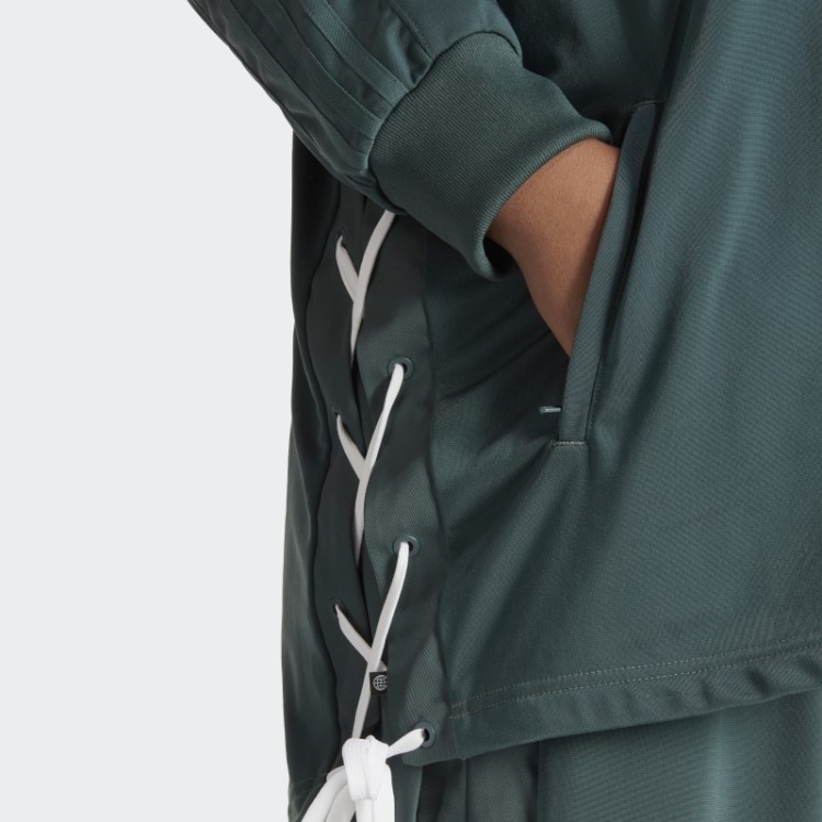 Jaqueta De Corrida Adidas Always Original (plus Size) Verde Mineral