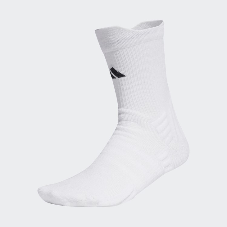 Meias Acolchoadas De Tênis Branco Adidas 1 Par
