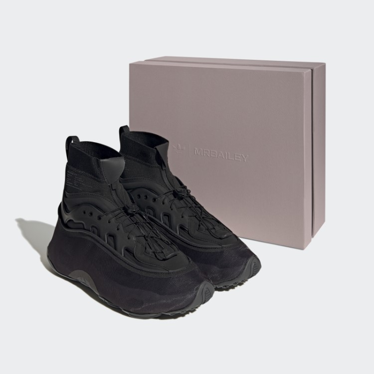 Ozmorfo Negro Sr. Sapatos Bailey Adidas
