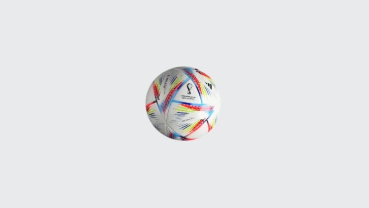 Mini Bola Adidas Al Rihla Branca