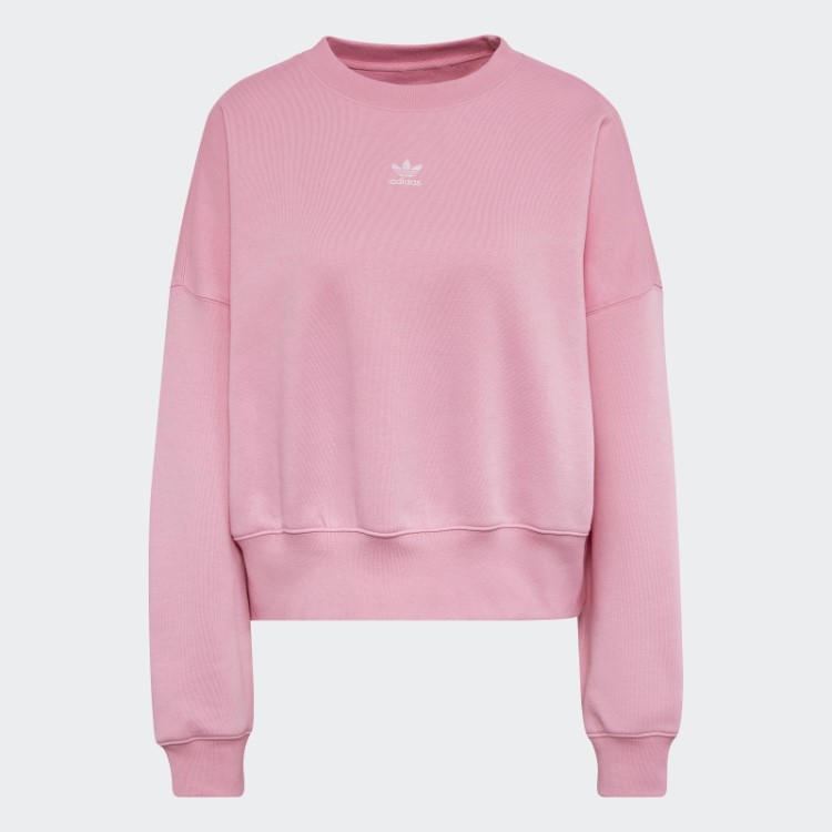 Moletom De Lã Rosa Adicolor Essentials Adidas