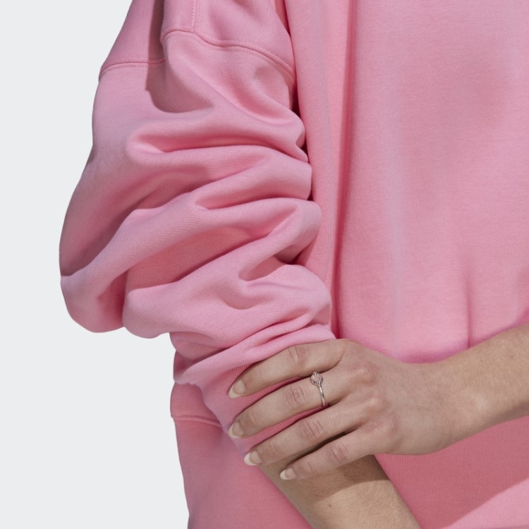 Moletom De Lã Rosa Adicolor Essentials Adidas