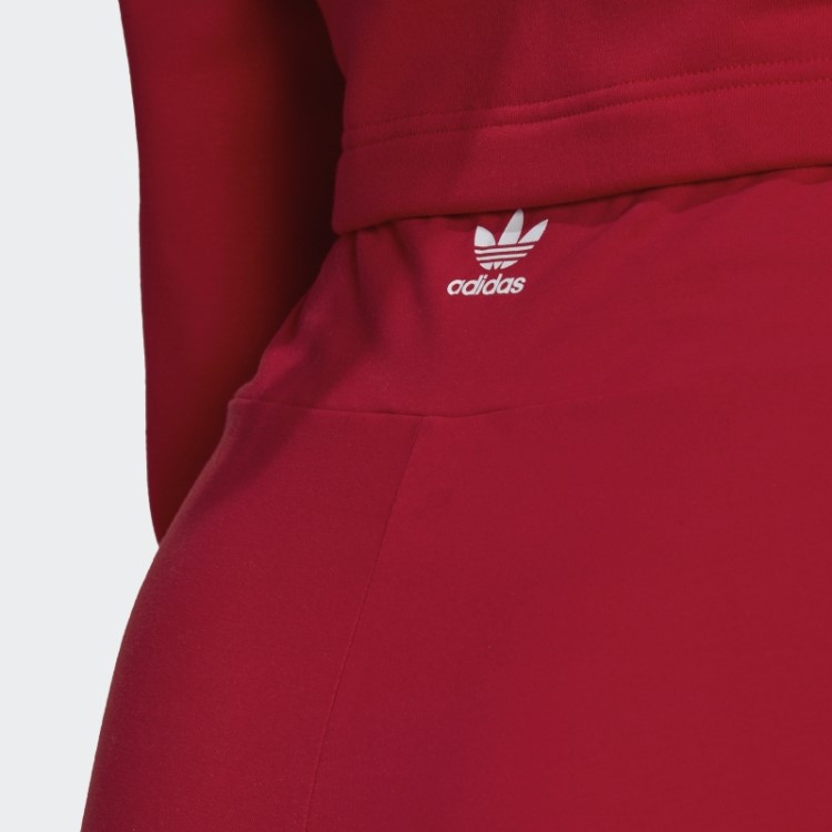 Adicolor Classics 3 Listras Leggings (tamanho Grande) Adidas Escarlate