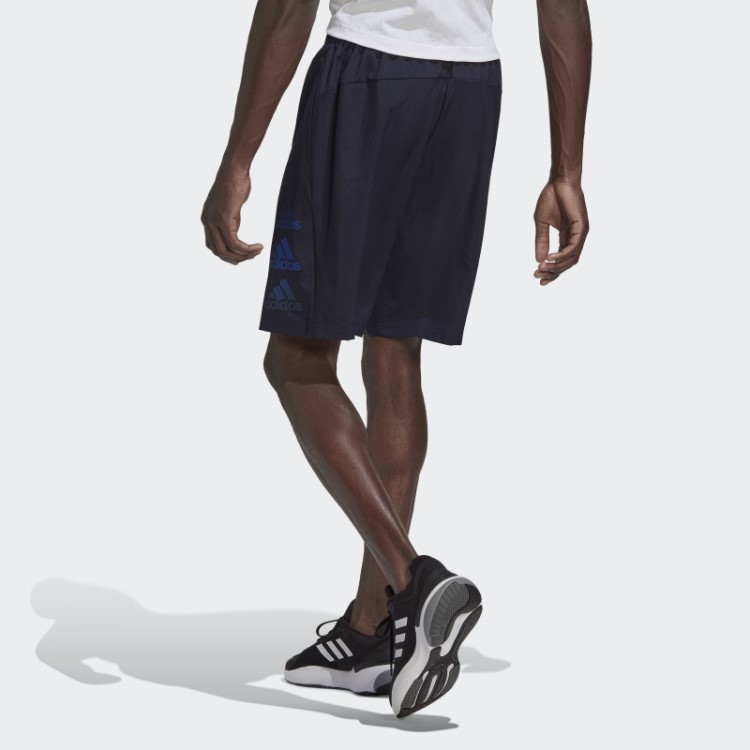 Adidas Projetado Para Mover Shorts Com Logotipo Ink Fashion
