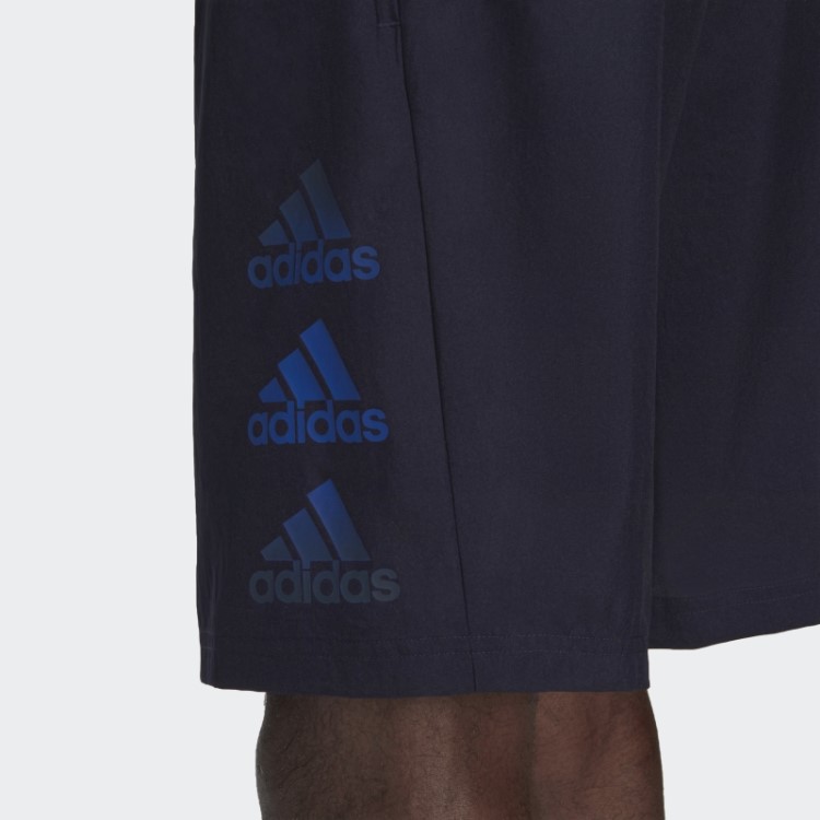 Adidas Projetado Para Mover Shorts Com Logotipo Ink Fashion