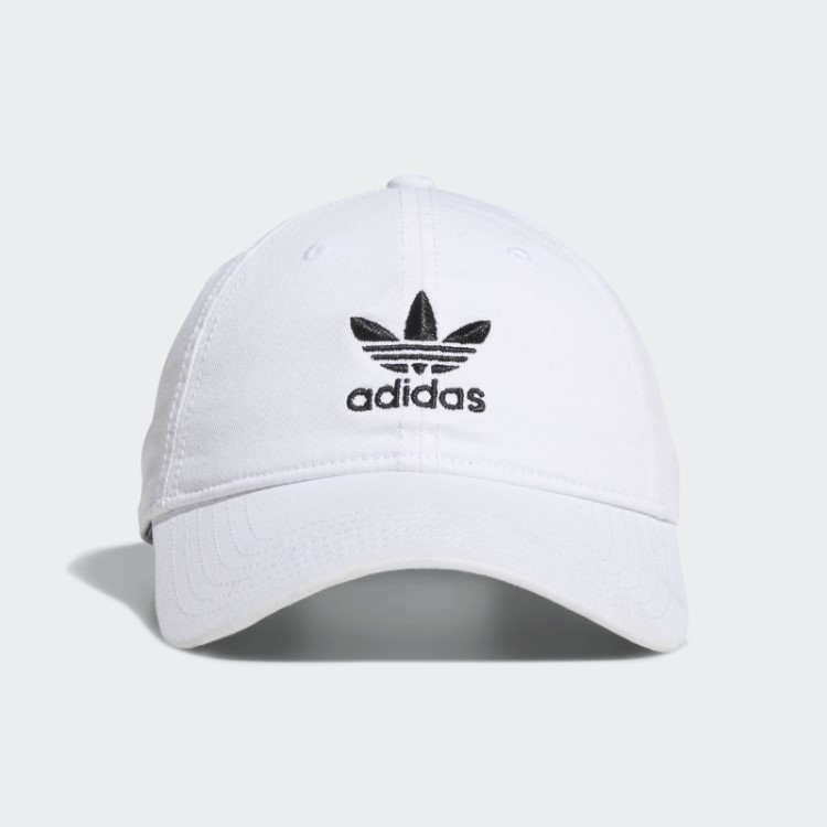 Chapéu Adidas Lavado Relaxado Branco