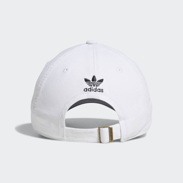 Chapéu Adidas Lavado Relaxado Branco