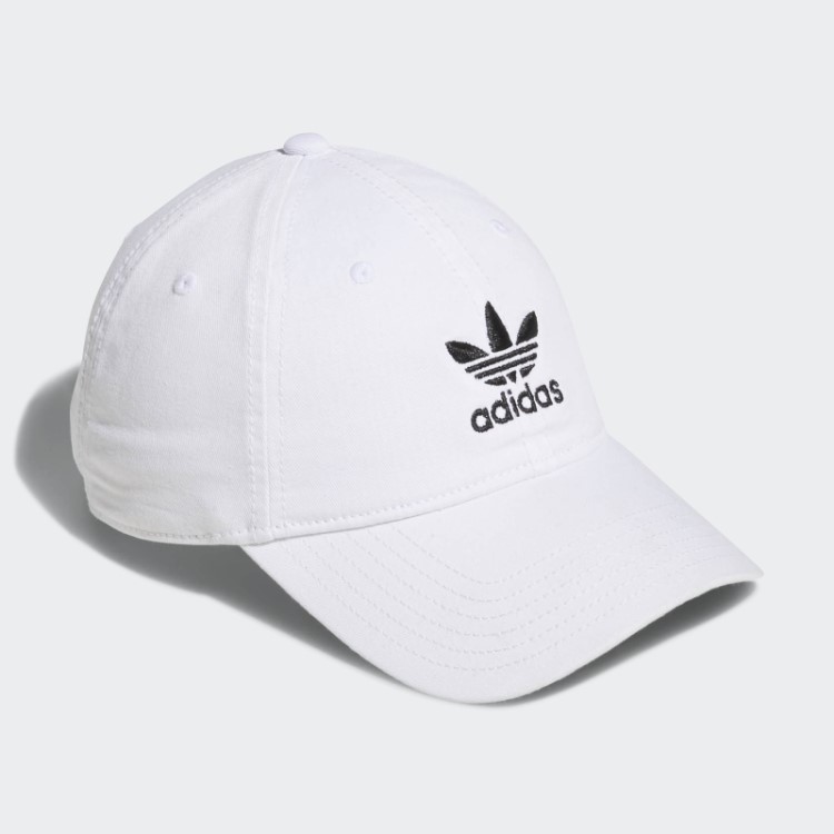 Chapéu Adidas Lavado Relaxado Branco