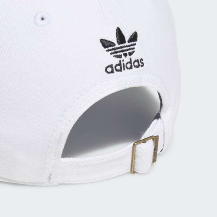 Chapéu Adidas Lavado Relaxado Branco