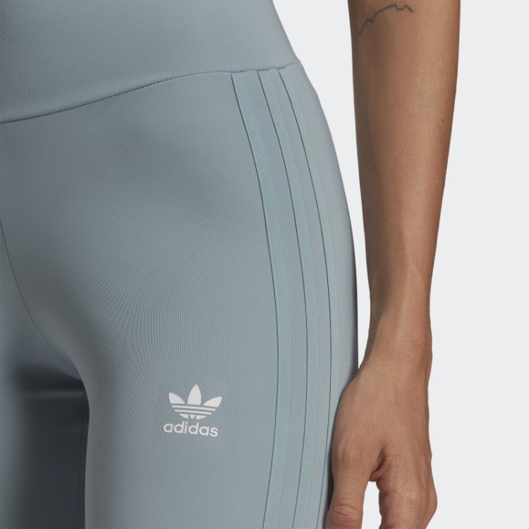 Meia-calça Cinza Adicolor Classics Tonal Com As Três Listras Adidas