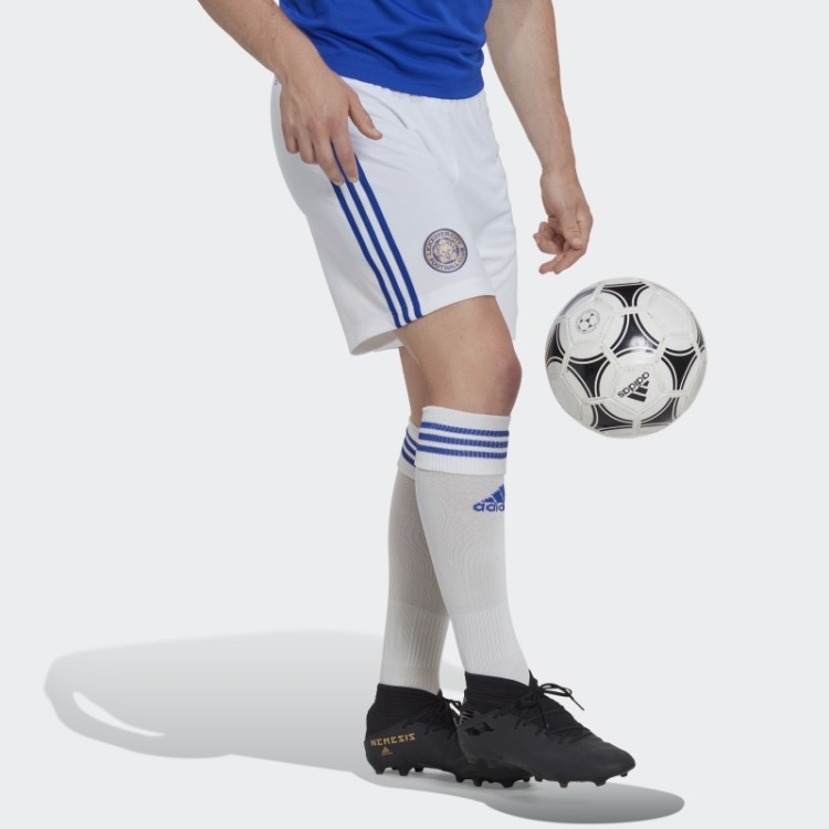 Adidas Branco Leicester City Fc 22/23 Calção Quente